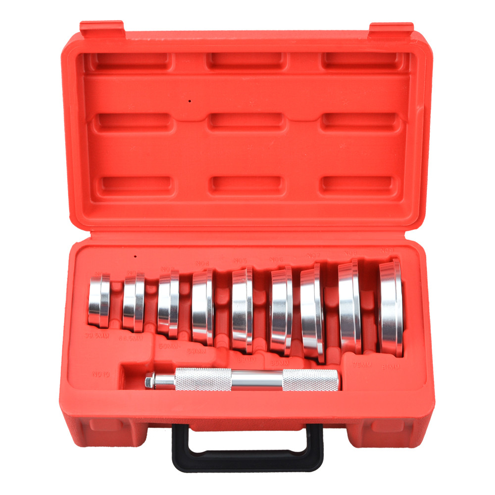 Набор оправок для запрессовки сальниковых подшипников 10 пр. REWOLT T2038