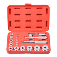 Набір оправок для запресування підшипників сальникових 17 пр. REWOLT T2039