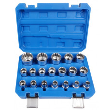 Набір головок SPLINE 8-32мм, 1/2, 19од. REWOLT T1348