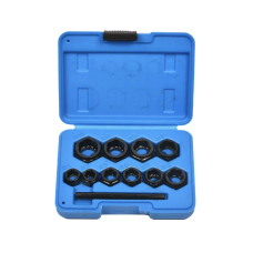 Набор для выкручивания поврежденных болтов и гаек, 11 шт (низкий профиль) REWOLT (T1345)