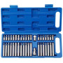 Набор бит с адаптерами 1/2&3/8 TORX, HEX, SPLINE 40ед. REWOLT T1347